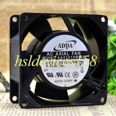 1pc ADDA AA8381HB-AW 8CM 8038 110V 0.13A 2-wire Cooling Fan - Image 1 of 3