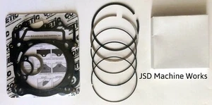 07-14 Yamaha WR450F Cometic Top End Gasket Kit & CP Ring Pack 97mm Bore - Bild 1 von 1