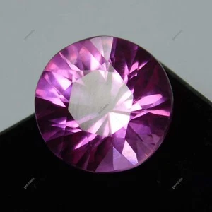 Zafiro Perfecto Natural Rosa Claro Corte Redondo 9.56 Ct CERTIFICADO Piedra Preciosa Suelta - Imagen 1 de 11