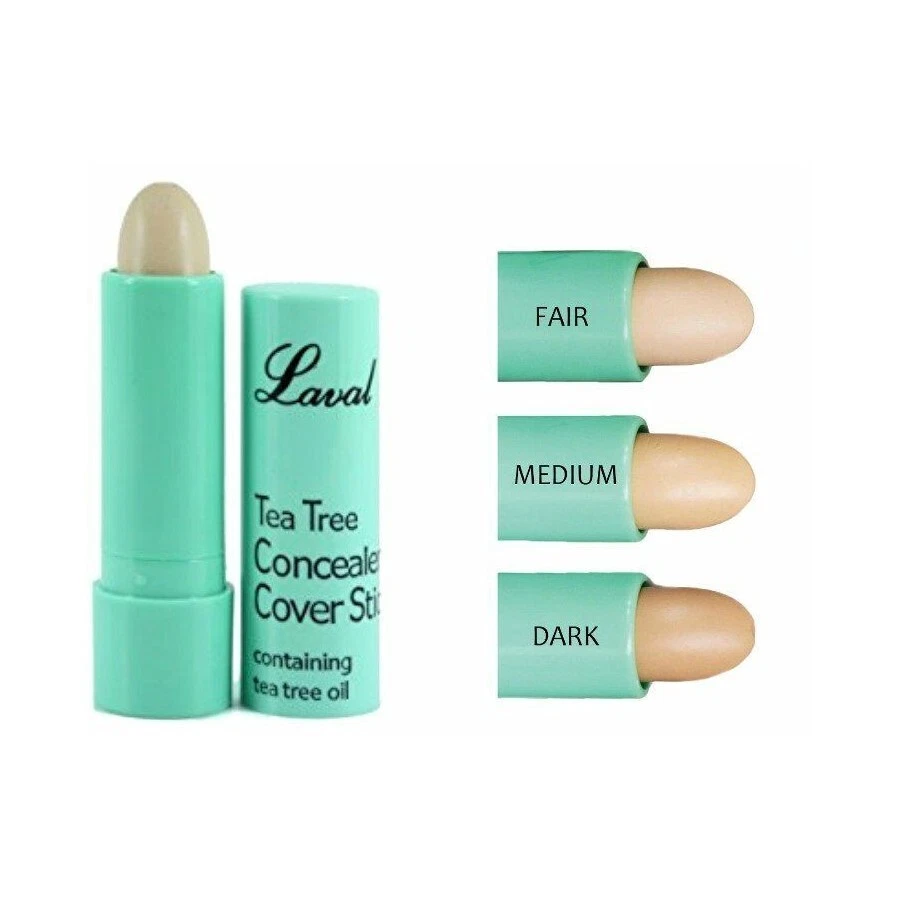 Laval Tea Tree Concealer Cover Stick, Choice of Fair, Medium & Dark - Image 1 of 1