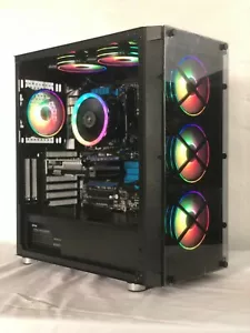 Custom Gaming Desktop PC Intel i7 Quad 16 GB SSD + 1TB Nvidia GTX 650 2 GB HDMI - Picture 1 of 8