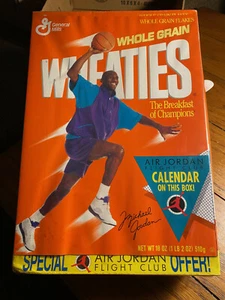 1991 Michael Jordan Wheaties Air Jordan Flight Club Sealed Calendar on box - Picture 1 of 6