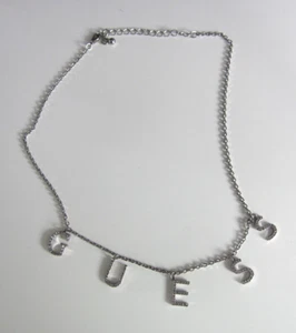 GUESS Damen Halskette aus Edelstahl Silber mit Zirkonia - Bild 1 von 3