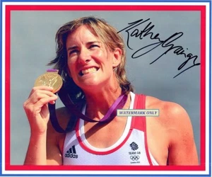 Katherine Grainger,  "ORIGINAL HAND SIGNED" Photograph (2012 Gold medal winner) - Picture 1 of 1