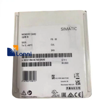 6ES7954-8LT03-0AA0 6ES7 954-8LT03-0AA0 New Siemens SIMATIC S7 Memory Card - Image 1 of 4
