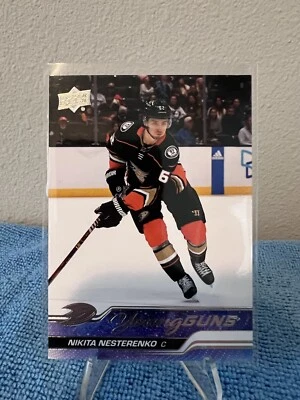 2023-24 Upper Deck Young Guns #230 Nikita Nesterenko Rookie Anaheim Ducks RC - Image 1 of 2