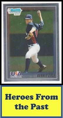 2010 Bowman Chrome USA Baseball #USA-BC5 Gerrit Cole 063-K - Image 1 of 2