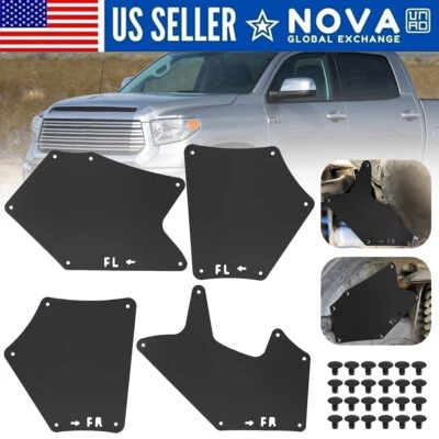 Splash Shield For Toyota Tundra & Sequoia 2007-2022 Fender Liner Apron Guard Foto 1 de 4