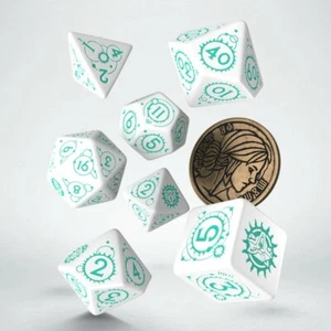 Q-Workshop BNIB The Witcher Dice Set. Ciri - The Law of Surprise - Picture 1 of 2