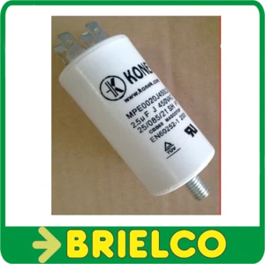CONDENSADOR ARRANQUE BOBINADO MOTOR 3UF 3MF 450V 65X35MM APROX. 50/60HZ BD10508 - Imagen 1 de 1