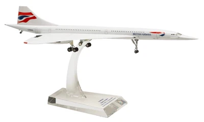 1:200 31CM Hogan BRITISH AIRWAYS Concorde Passenger Aircraft Diecast Plane Model - Image 1 of 4