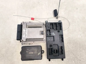 17-20 JAGUAR XE XF F-PACE ENGINE & BODY CONTROL MODULE ECM BCM W/ KEY FOB OEM - Picture 1 of 6