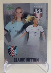 2025 PARKSIDE CLUB AND COUNTRY USWNT CLAIRE HUTTON BASE FOIL #9 - Picture 1 of 2
