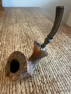 Pipa de brezo Estate Jobey Dansk 2 acabado liso a mano alzada hecha en Dinamarca Foto 1 de 4