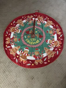 Gingerbread Christmas Tree Skirt 48” - Picture 1 of 1