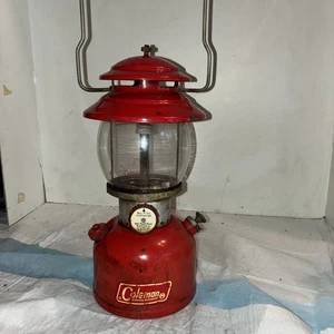 Linterna Coleman roja de colección. 8/66. 200A. Manto único - Imagen 1 de 12