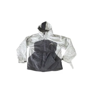 Vintage Herren NFL Reebok Chargers XL blau grau Full Zip Kapuze Heavy Jacke - Bild 1 von 10