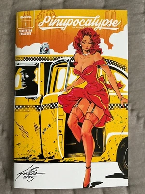 PINUPOCALYPSE #1 TRADE SVETA SHUBINA NYCC VARIANT LTD 250 - Image 1 of 4