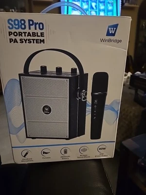 Amplificador de Voz Inalámbrico con Micrófono de Mano, Altavoz Bluetooth Portátil  Foto 1 de 4