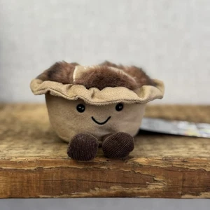 Jellycat Amuseable Mince Pie Soft Toy - Christmas Plush Beanie Small Pie 5" (#2) - Picture 1 of 11