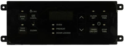 Frigidaire Electrolux Oven 316207502 Electronic Clock Timer, Black Overlay - Image 1 of 2