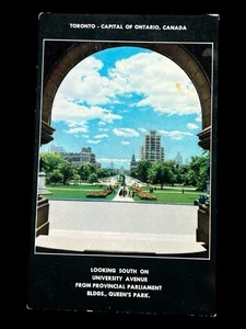 Vintage Unused Queen’s Park Toronto  Canada Postcard Post Card - Bild 1 von 2