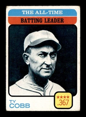 1973 年 Topps #475 Ty Cobb VGEX X3165427 — 第 1/2 张图片
