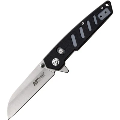 Cuchillo Plegable MTech Linerlock 3.5" 3Cr13 Hoja de Acero Mango de Goma/Nylon Foto 1 de 2