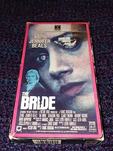 The Bride VHS Frankenstein Horror Suspense Thriller Sting Jennifer Beals RCA - Picture 1 of 7