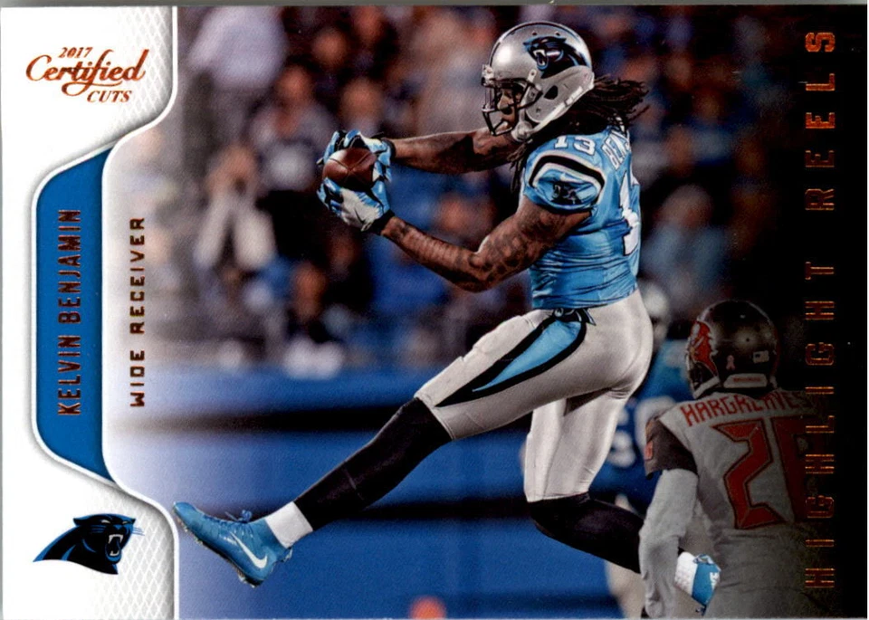 2017 Certified Cuts Highlight Reels #8 Kelvin Benjamin - NM-MT - Image 1 of 2