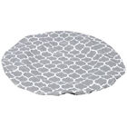 Picnic Table Covers Elastic Round Vinyl Fitted Tablecloth Desktop