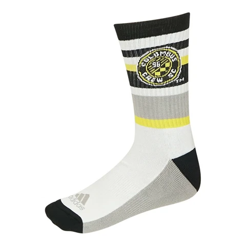 Columbus Crew MLS adidas Men's White Crew Socks Cover
