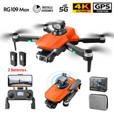 RG109 MAX RC Drone GPS FPV 4K Dual Camera Selfie Obstacle Avoidance 2 Battery