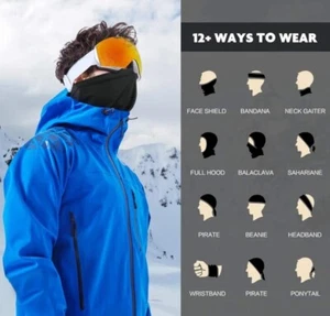 UV Protection Neck Gaiter Windproof Face Mask Scarf Bandana/Sun Shield ๐ฆ - Picture 1 of 8