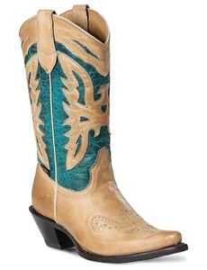 Stars & Stripes Damen Westernstiefel Cowgirl Stiefel Bikerin Boots »WBL-71« - Picture 1 of 1