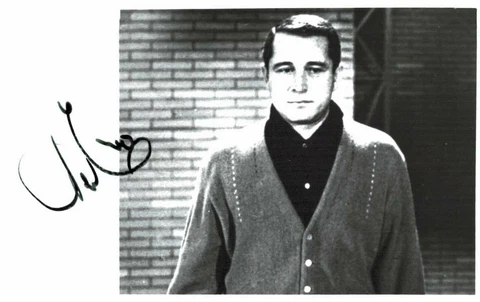 Perry Como Original Signature On Card No. 8589 B Cover