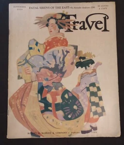 Vintage Travel Magazine September 1928 Great Shape Robert Mcbride and Co. - Picture 1 of 12