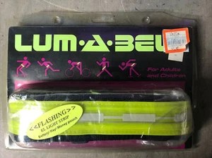 Lum-A-Belt Reflectante Noche Correr Ciclismo Seguridad Cinturón Ajustable ENLACE MARINO - Imagen 1 de 5