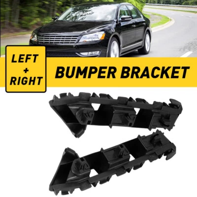 FOR 2012-2015 VOLKSWAGEN PASSAT FRONT LH RH BUMPER RETAINER BRACKET SUPPORT 2PCS — 第 1/4 张图片