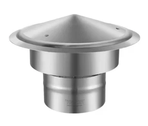 Vevor Tapa Chimenea Lluvia Techo Redondo 6" para Cubierta de Ventilación Exterior Acero Inoxidable 304 - Imagen 1 de 3