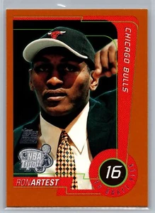 1999-00 Topps Tipoff Ron Artest #113 Chicago Bulls Rookie - Picture 1 of 2