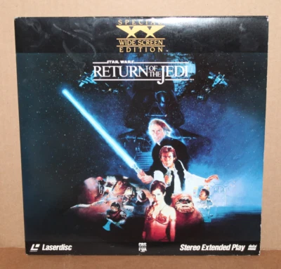 Star Wars - Return of the Jedi Widescreen LaserDisc 1990 Release BEAUTIFUL DISCS - Image 1 of 4