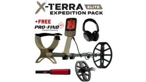 Minelab X-TERRA ELITE Expedition pack + Free Pro Find 40 Pinpointer - Picture 1 of 5