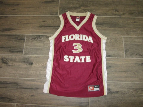Bob Sura Florida State Seminoles NCAA Basketball Jersey Nike Sewn Authentic 44 3 Cover