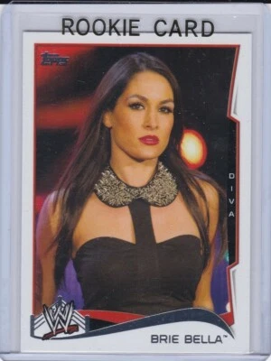 BRIE BELLA ROOKIE CARD 2014 Topps WWE Wrestling DIVA RC Monday Night RAW - Image 1 of 2