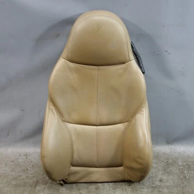 99-02 BMW Z3 Roadster Asiento Delantero Izquierdo Conductor Respaldo Cuero Beige Fabricante de Equipo Original Foto 1 de 4