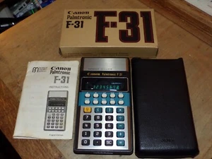 Calculatrice CANON Palmtronic LE-31 vintage - Photo 1/10