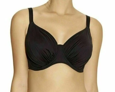 Sujetador de bikini Fantasie Versailles talla 30D negro copa completa 5749 nuevo Foto 1 de 4
