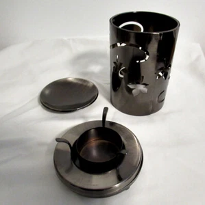 Gold Canyon Twirling Leaves Luminary Ölwärmer - nie benutzt - Bild 1 von 2