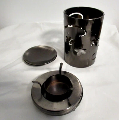 Gold Canyon Twirling Leaves luminary oil warmer - never used - Image 1 of 2